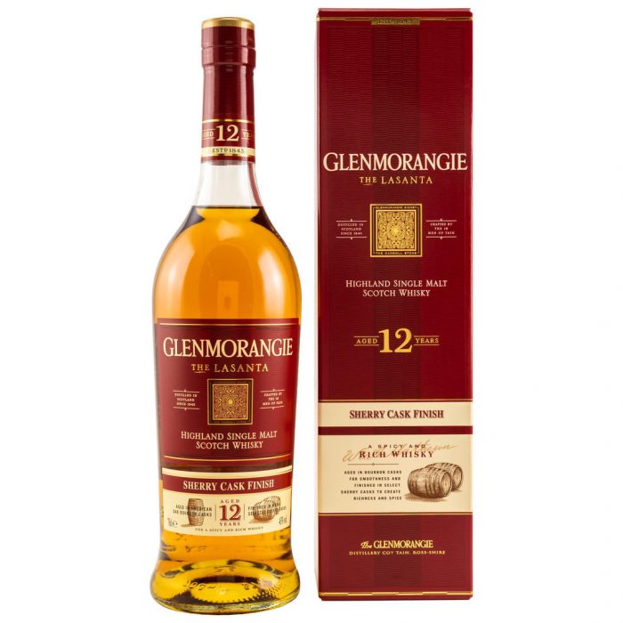 GLENMORANGIE 12 YEARS THE LASANTA 0.70 LTR