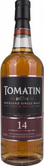 TOMATIN 14 YEARS PORTWOOD 0.70 LTR