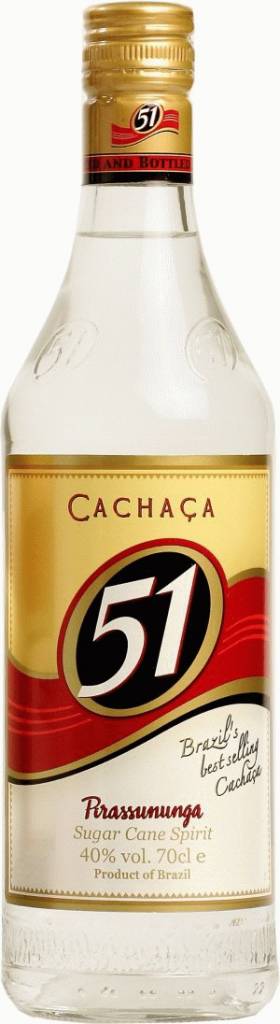 CACHACA 51 PIRASSUNUNGA 0.70 LTR - Slijterij \