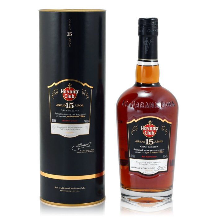 HAVANA CLUB 15 YEARS GRAN RESERVA 0.70 LTR