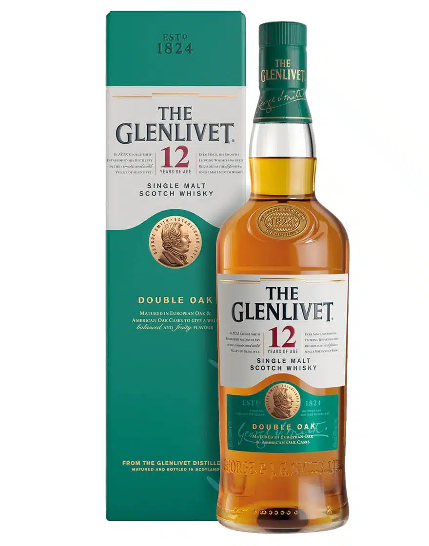 THE GLENLIVET 12 YEARS DOUBLE OAK 0.70 LTR