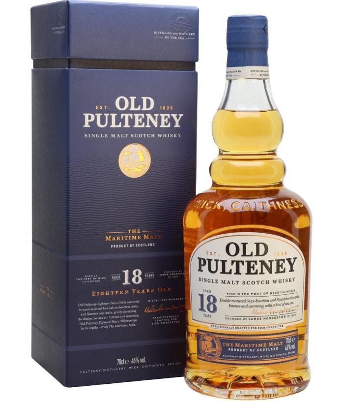 OLD PULTENEY 18 YEARS 0.70 LTR