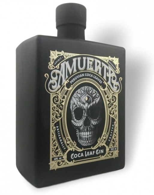 GIN AMUERTE BLACK 70CL.