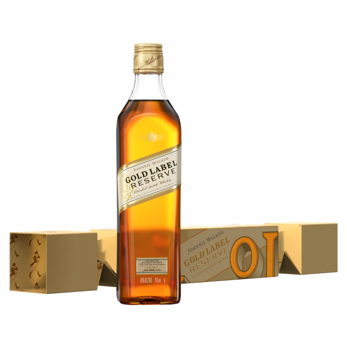 JOHNNIE WALKER GOLD FIRE CRACKER 0.20 LTR