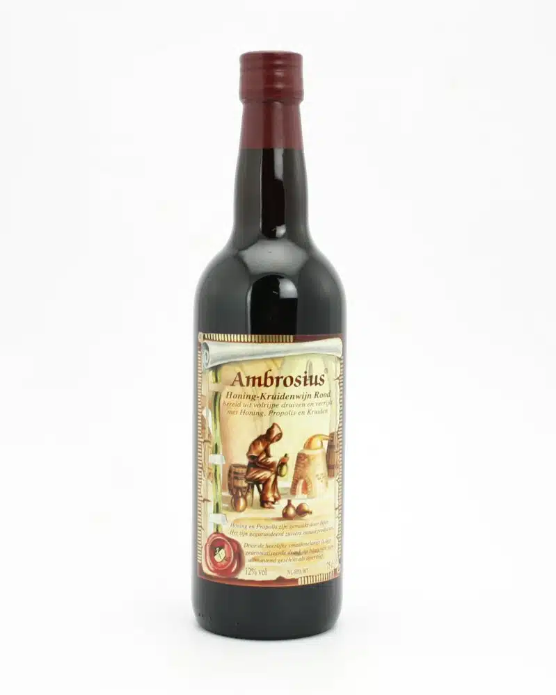 AMBROSIA HONING KRUIDENWIJN ROOD