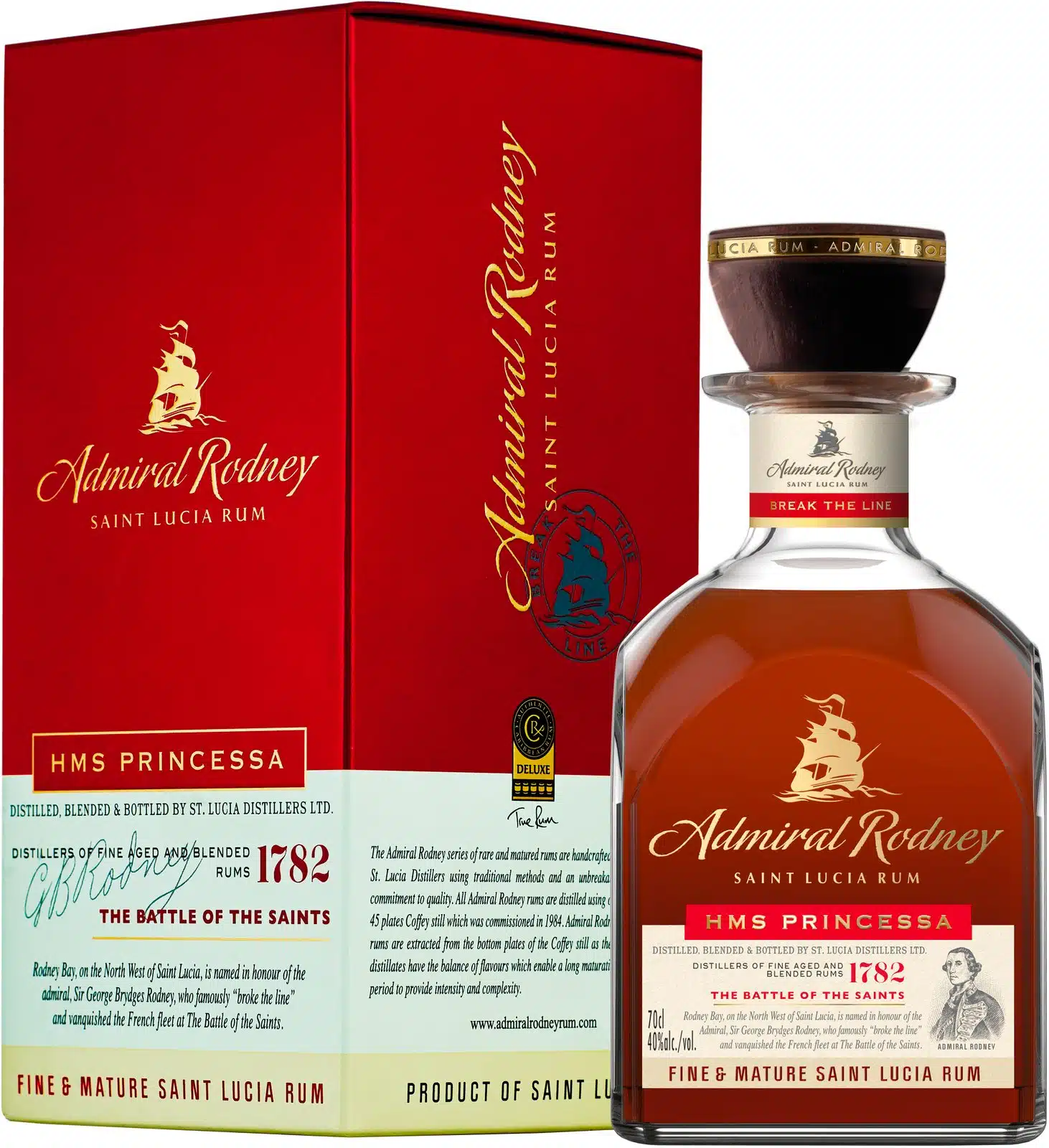 ADMIRAL RODNEY HMS PRINCESSA 0.70 LTR