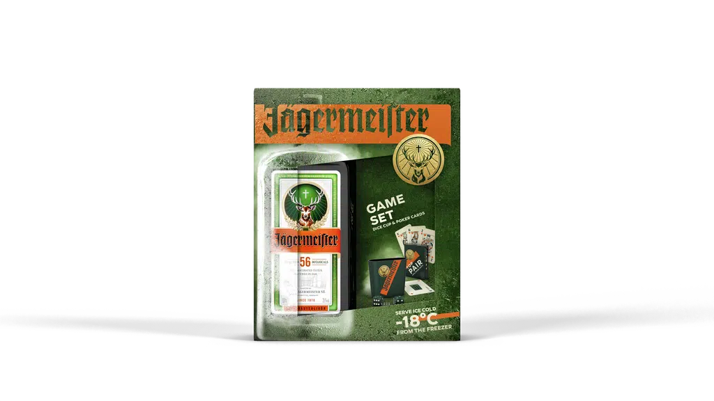 JAGERMEISTER MET GAME SET 0.70 LTR