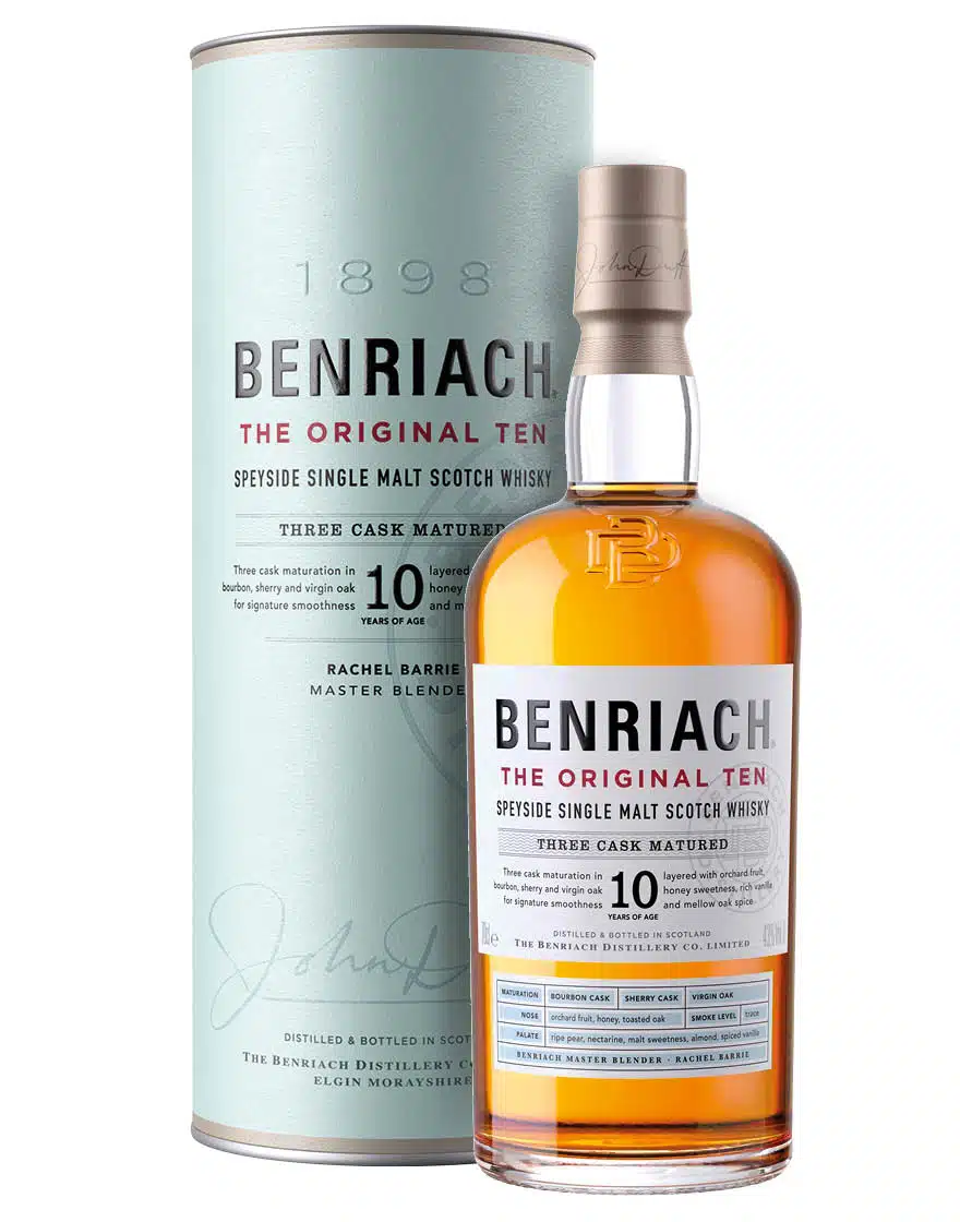 BENRIACH 10 YEARS THE ORIGINAL TEN 0.70 LTR