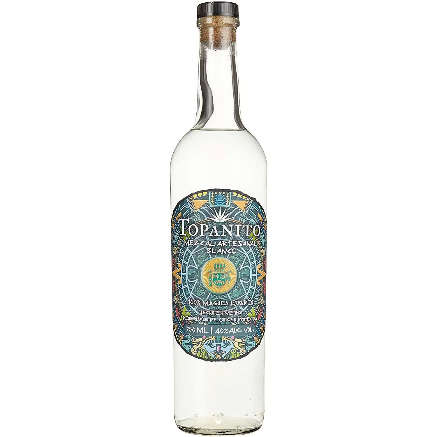 TOPANITO MEZCAL ARTESANAL BLANCO 0.70 LTR