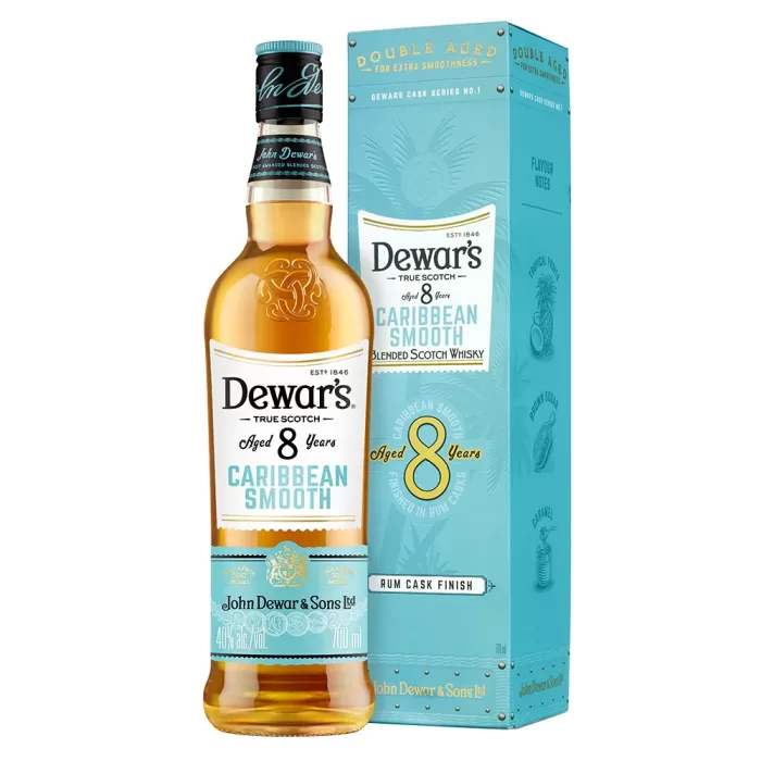 DEWARS 8 YEARS CARIBBEAN SMOOTH 0.70 LTR