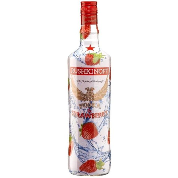 RUSHKINOFF VODKA STRAWBERRY LTR