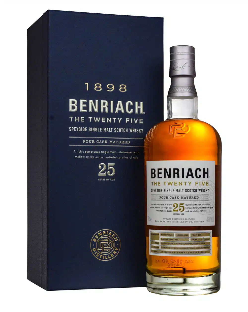 BENRIACH 25 YEARS THE TWENTY FIVE 0.70 LTR