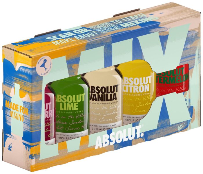 ABSOLUT MIX SET 0.25 LTR