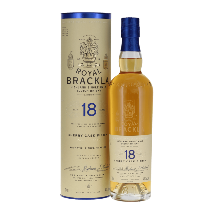 ROYAL BRACKLA 18 YEARS 0.70 LTR