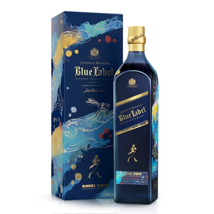 JOHNNIE WALKER BLUE LABEL YEAR OF THE RABBIT 0.70 LTR