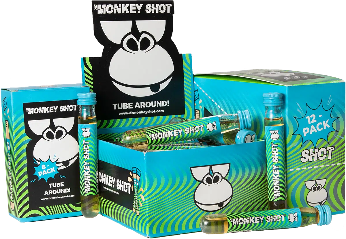 MONKEYSHOT 12 PACK MINI 0.24 LTR