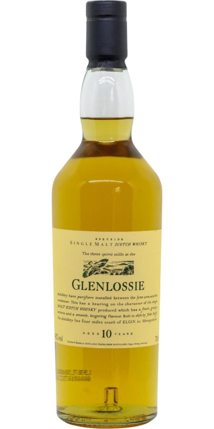 GLENLOSSIE 10 YEARS FLORA EN FAUNA  0.70 LTR