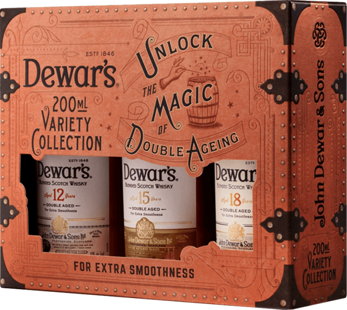 DEWARS VARIETY COLLECTION 0.60 LTR