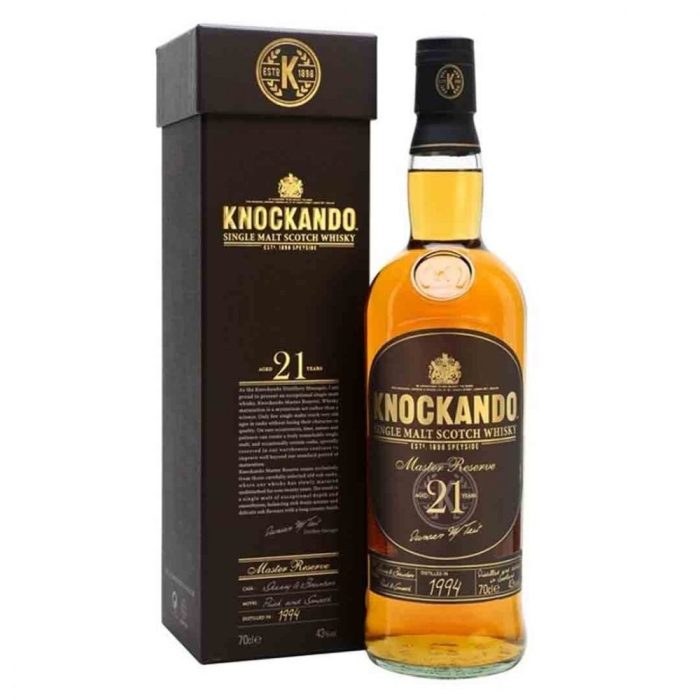 KNOCKANDO 21 YEARS MASTER RESERVE 0.70 LTR
