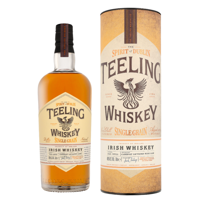 TEELING SINGLE GRAIN IRISH WHISKEY WINE CASK 0.70 LTR