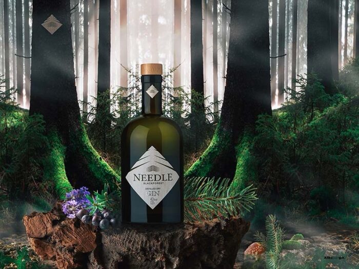 NEEDLE BLACK FOREST DRY GIN 0.50 LTR - Afbeelding 2