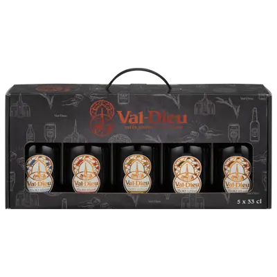 VAL-DIEU - GIFTPACK 5x0.33 LTR